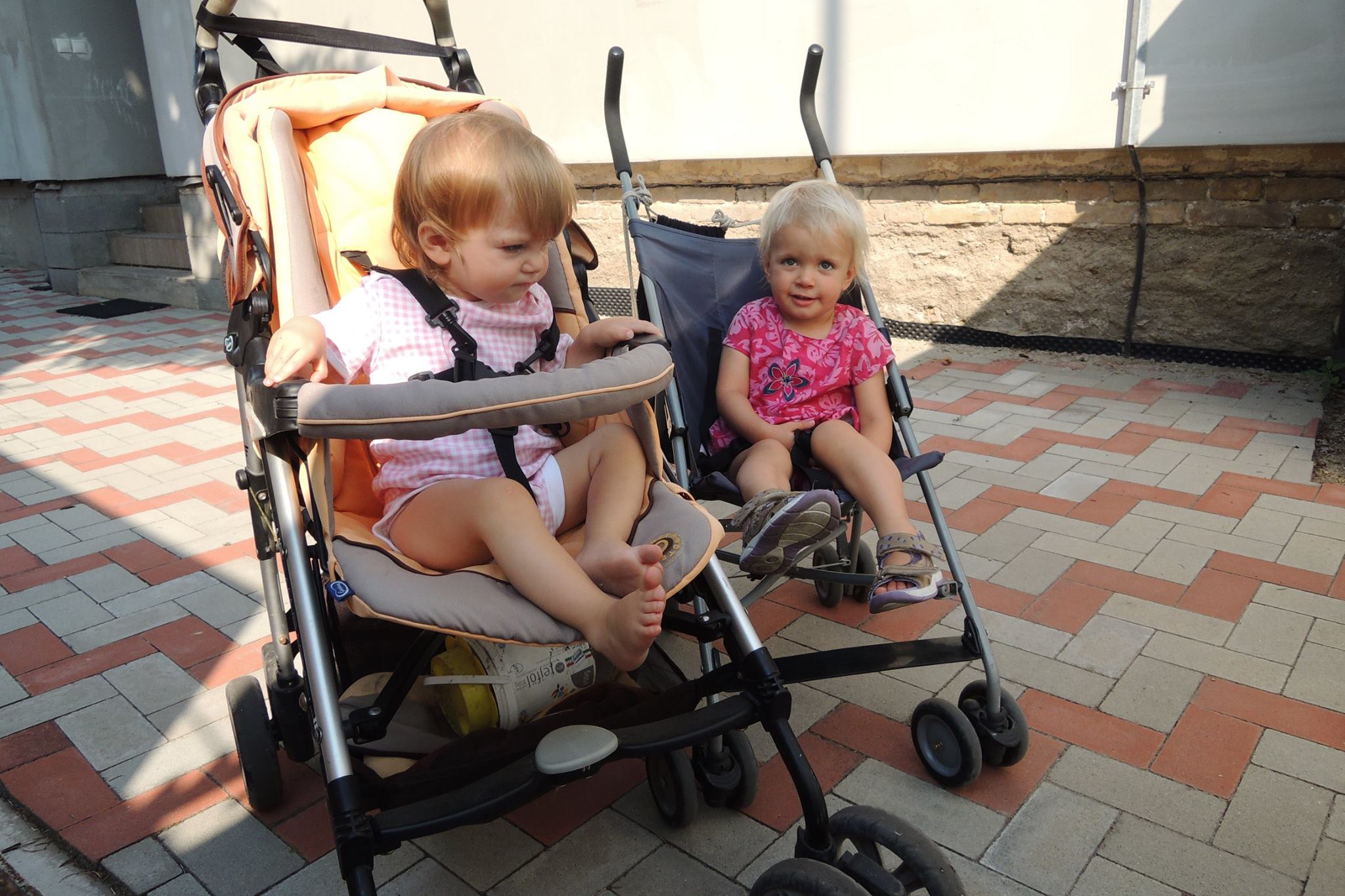 Unterwegs mit dem Kinderwagen