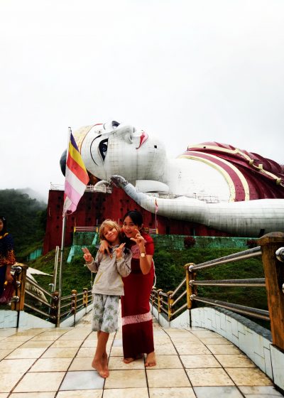 der größte liegende Buddha der Welt